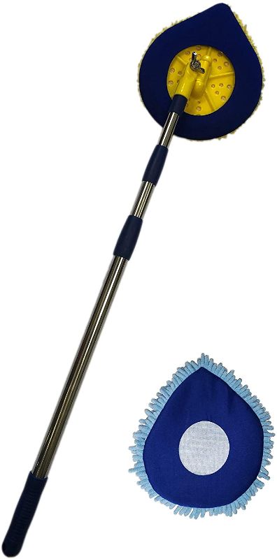 Photo 1 of **SLIGHTLY DIFFERENT FROM STOCK PHOTO**
Chomp Long Handle Dust Mop:5 Minute CleanWalls Extendable Wall Washer, Ceiling Cleaner and Baseboard Duster - Telescoping Dry Dust / Wet Wash Cleaning Mop with Washable Microfiber Pad
