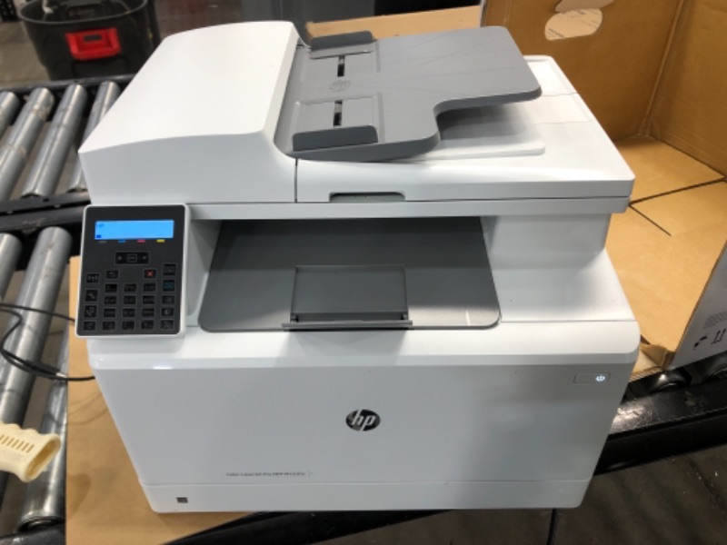 Photo 2 of HP Color LaserJet Pro M183fw Wireless All-in-One Laser Printer

//TESTED AND FUNCTIONAL
