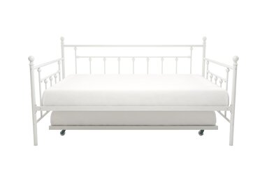 Photo 1 of ***PARTS ONLY*** WHITE Metal King Day Bed

//SIMILAR TO REFERENCE PHOTO