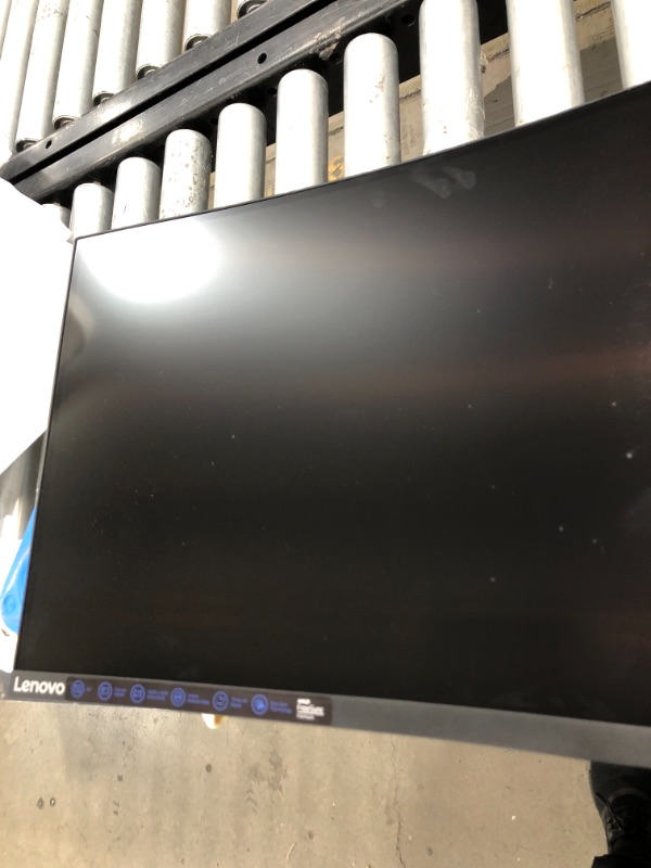 Photo 7 of Lenovo G34w-10 34" UW-QHD Curved Screen WLED Gaming LCD Monitor - 21:9 - Black - 34" Class - Vertical Alignment (VA) - 3440 X 1440 - 16.7 Million ColoR

//MINOR DAMAGE TO SCREEN WITH SCRATCHES 
