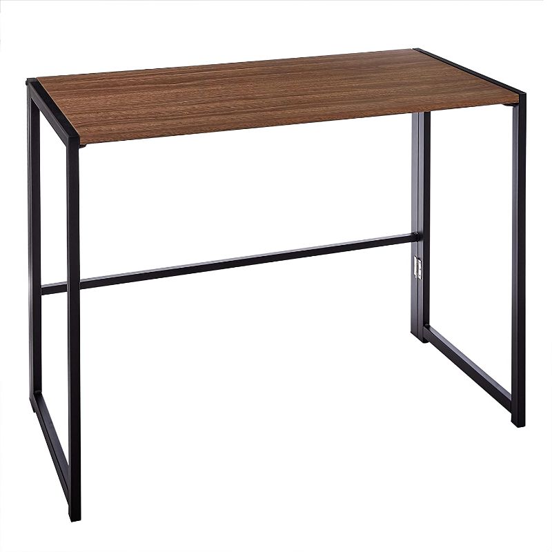 Photo 1 of Amazon Basics 40" Multipurpose Foldable Computer Study Desk - Black

//MINOR DAMAGE TO CORNER 
