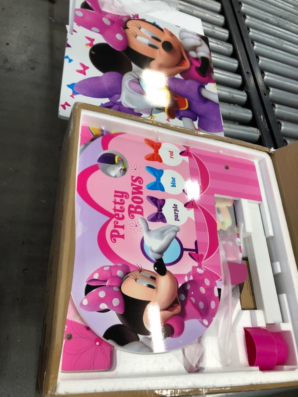 Photo 2 of Disney Minnie Mouse Chair Desk with Storage Bin by Delta Children
