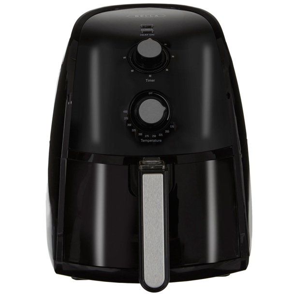 Photo 1 of Bella 2.2 Lb. Air Fryer One Size Black

//TESTED AND FUNCTIONAL