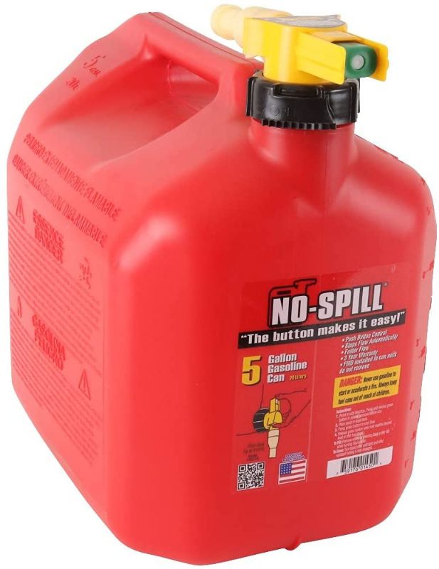 Photo 1 of No-Spill 1450 5-Gallon Poly Gas Can