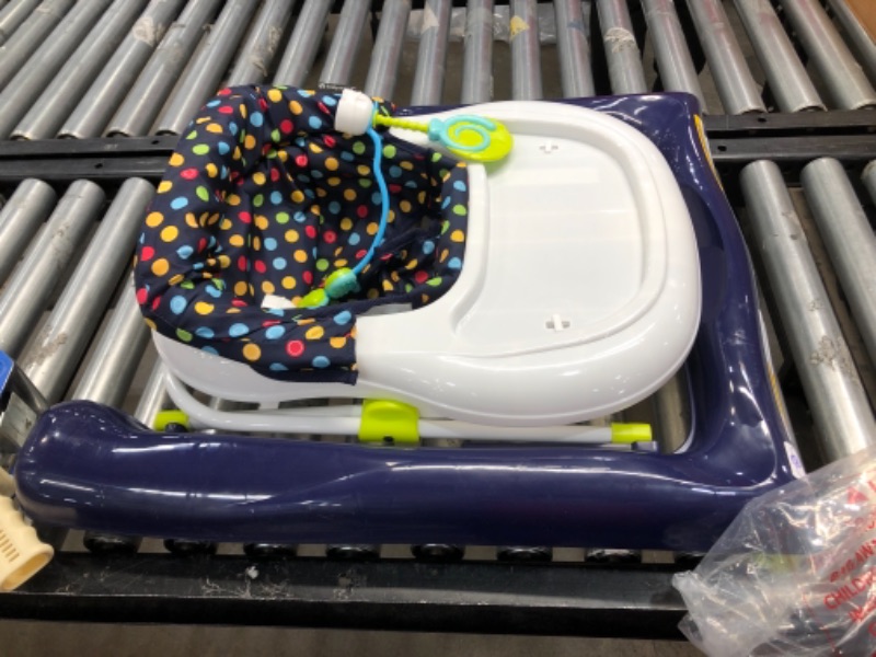 Photo 2 of Baby Trend 2.0 Activity Baby Walker, Blue Sprinkles

//MINOR COSMETIC DAMAGE 
