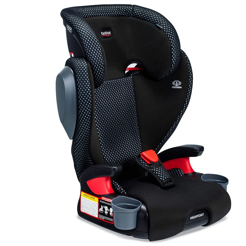 Photo 1 of Britax Highpoint 2-Stage Belt-Positioning Booster Car Seat, Cool Flow Grey
