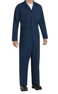 Photo 1 of Red Kap Men's Long Sleeve Twill Action Back Coverall
size 40 