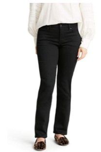 Photo 1 of Signature by Levi Strauss & Co. Gold Label Women's Curvy Totally Shaping Straight Jeans (Standard and Plus)
8s w29 l30