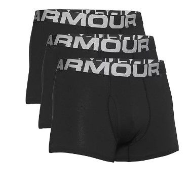 Photo 1 of Men's Under Armour 3-pack Charged Cotton® Stretch 3-inch Boxerjock® Boxer Briefs
