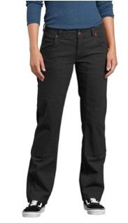 Photo 1 of Dickies Women's Relaxed Straight Stretch Double-Front Carpenter Pant
