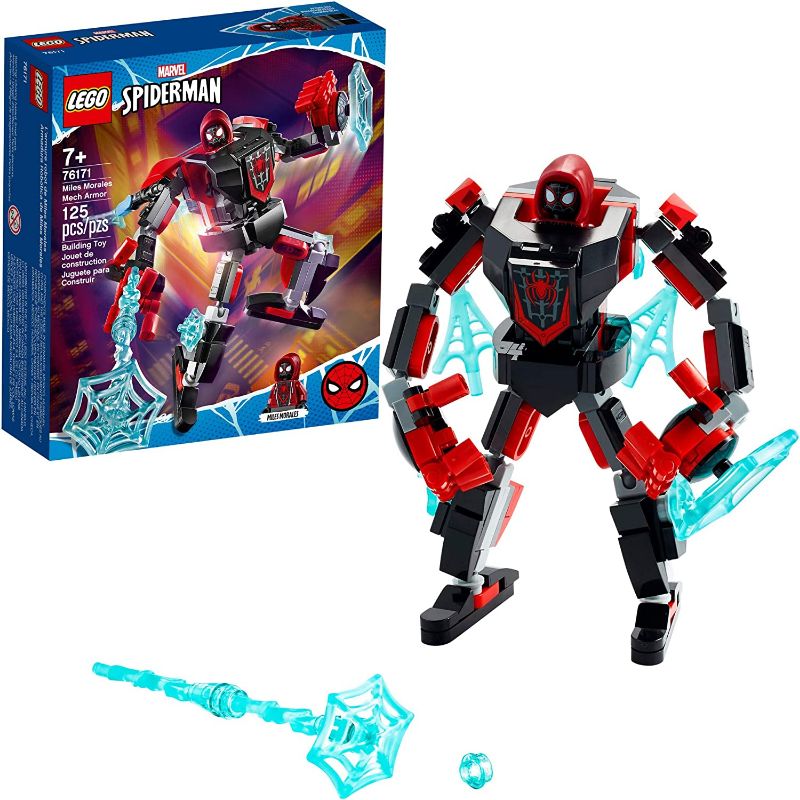 Photo 1 of 2 pack
LEGO Marvel Spider-Man Miles Morales Mech Armor 76171 Collectible Construction Toy, New 2021 (125 Pieces)
