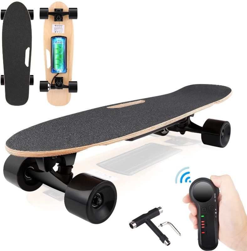 Photo 1 of  Electric Skateboard for Adults&Youth, Electric Longboard; 450w hub motor 18.6 mph