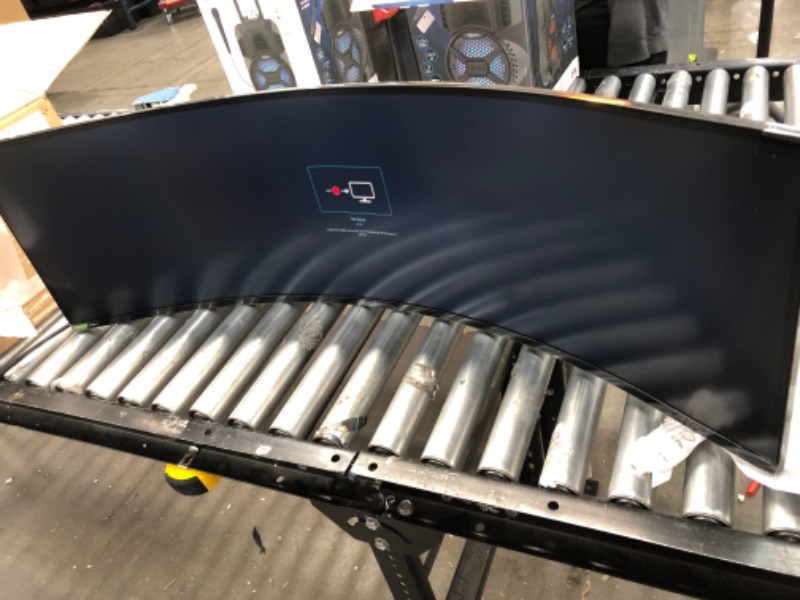 Photo 1 of SAMSUNG 49-inch Odyssey G9 Gaming Monitor | QHD, 240hz, 1000R Curved, QLED, NVIDIA G-SYNC & FreeSync | LC49G95TSSNXZA Model