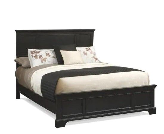 Photo 1 of **PARTS ONLY** HOMESTYLES
Bedford Black & whiteQueen Bed Frame