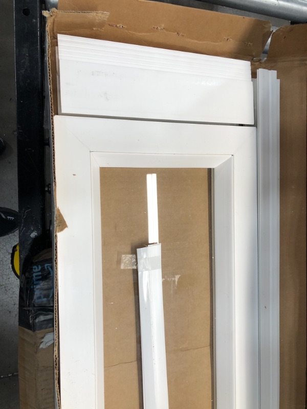 Photo 4 of Ideal Pet Products Vinyl Modular Pet Patio Door Medium White 2.5" x 14" x 80"