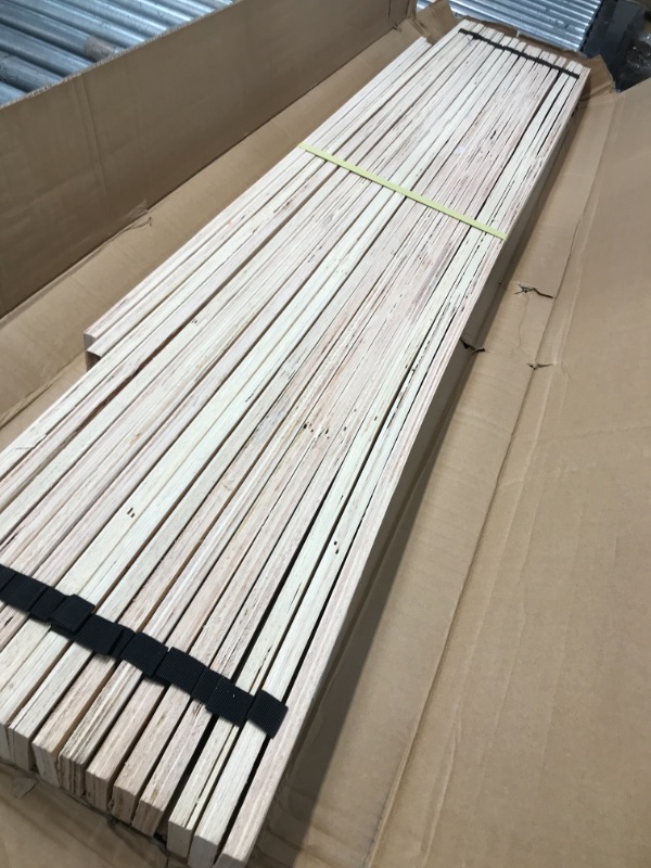 Photo 1 of Queen Frames and Rails Roll Slats Brown - Signature Design by Ashley