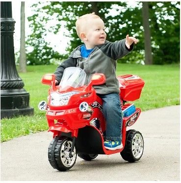 Photo 1 of Lil' Rider 3 Wheel Battery Powered FX Sport Bike - Red (80-109R)
