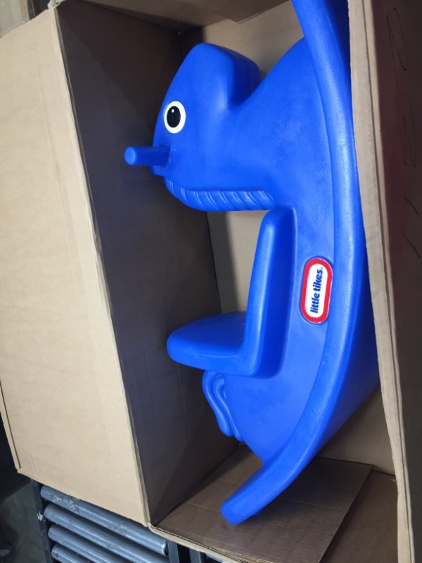 Photo 2 of Little Tikes Rocking Horse Blue, 33.00 L x 10.00 W x 17.50 H Inches
