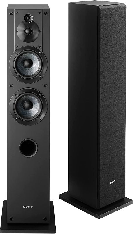 Photo 1 of ****NOT TESTED**** Sony SSCS3 3-Way Floor-Standing Speaker (Single) - Black
