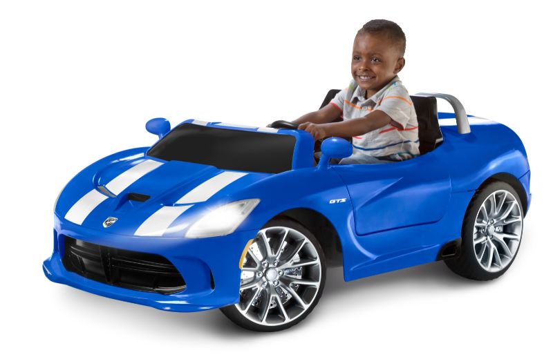 Photo 1 of ****NOT TESTED**** Dodge Viper SRT Ride-on Toy by Kid Trax, Single Passenger, Blue

