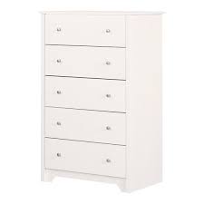 Photo 1 of ****Similar to stock photo**** Vito 5-Drawer Pure White Chest of Drawers
