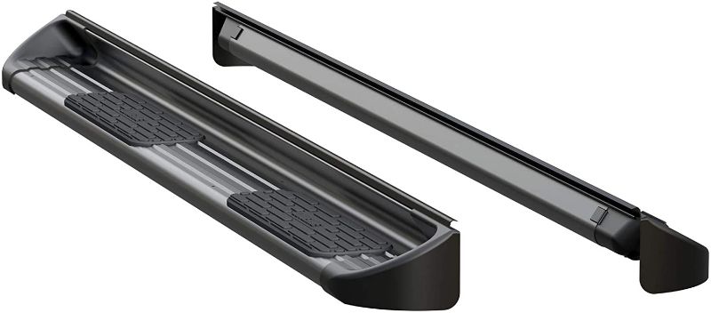 Photo 1 of *MISSING HARDWARE* LUVERNE 280744-581444 Black Stainless Steel Side Entry Steps Truck Running Boards, Select Chevrolet Silverado, GMC Sierra 1500, 2500, 3500 HD Crew Cab
