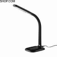 Photo 1 of 24 in. Black LED Desk Lamp with Advanced Control Features
