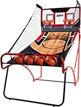 Photo 1 of ESPN EZ Fold Indoor Basketball Game for 2 Players with LED Scoring and Arcade Sound Effects (6 Piece Set)