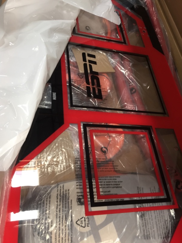 Photo 1 of ESPN EZ Fold Indoor Basketball Game for 2 Players with LED Scoring and Arcade Sound Effects (6 Piece Set)