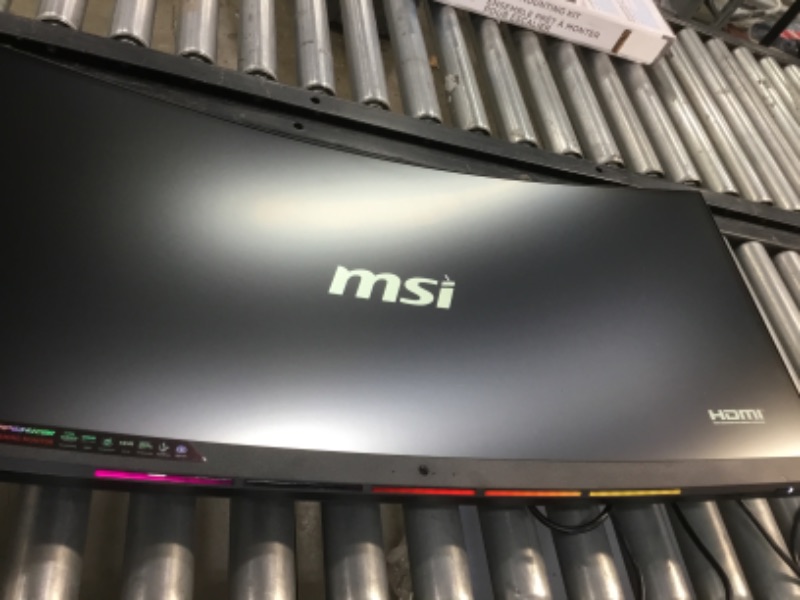 Photo 1 of MSI Non-Glare Ultra Wide 21: 9 Aspect ratio 3440 X 1440 (Uwqhd) 144Hz Refresh Rate 1ms HDR 400 3K Resolution 34" Freesync Curved Gaming Monitor (OPTIX MPG341CQR),Black
