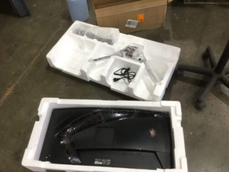 Photo 1 of MSI Non-Glare Ultra Wide 21: 9 Aspect ratio 3440 X 1440 (Uwqhd) 144Hz Refresh Rate 1ms HDR 400 3K Resolution 34" Freesync Curved Gaming Monitor (OPTIX MPG341CQR),Black
