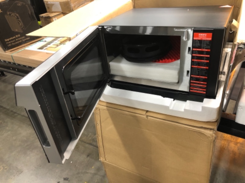 Photo 1 of Galanz GTWHG12S1SA10 4-in-1 ToastWave with TotalFry 360, Convection, Microwave, Toaster Oven, Air Fryer, 1000W,1.2 Cu.Ft, LCD Display, Cook, Sensor Reheat, Stainless Steel
