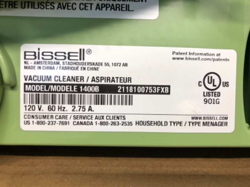 Photo 1 of BISSELL Little Green Multi-Purpose Portable Carpet and Upholstery Cleaner, 1400B
