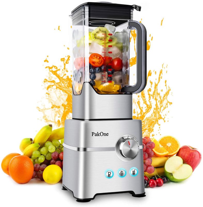 Photo 1 of Countertop Smoothie Blender 1800 Watt, Professional High Speed Blender for Kitchen with 3 Blending Preset programs, Adjustable Speeds Control and 70 Oz Tritan BPA Free Dishwasher Safe Jug  (Only)
