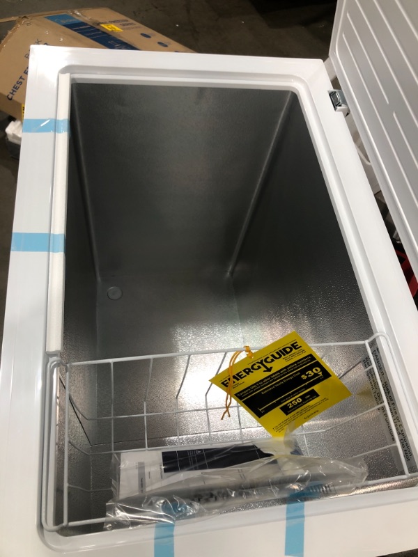 Photo 6 of ****PARTS ONLY**** Midea MRC070S0AWW Chest Freezer, 7.0 Cubic Feet, White