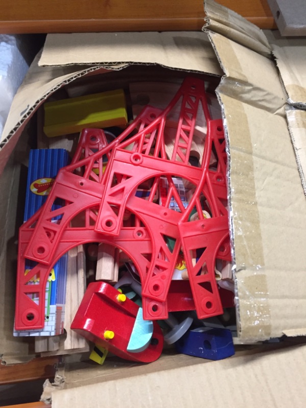 Photo 1 of KidKraft Ride Around Town Train Set with Table -