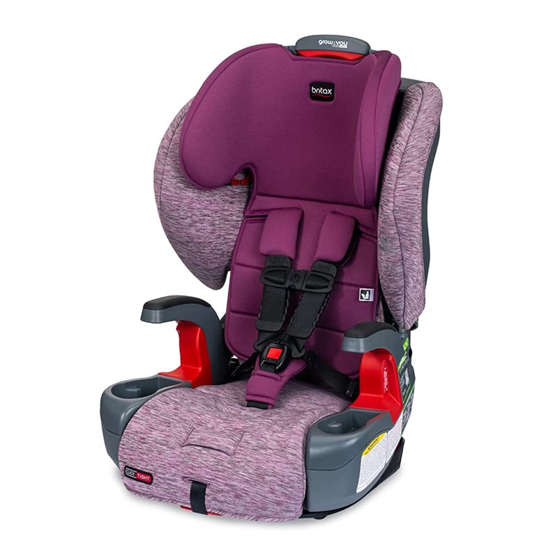 Photo 1 of Britax Grow with You ClickTight Harness-2-Booster Car Seat, Mulberry
