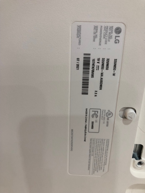 Photo 1 of 32" UltraFine IPS UHD Monitor with FreeSync