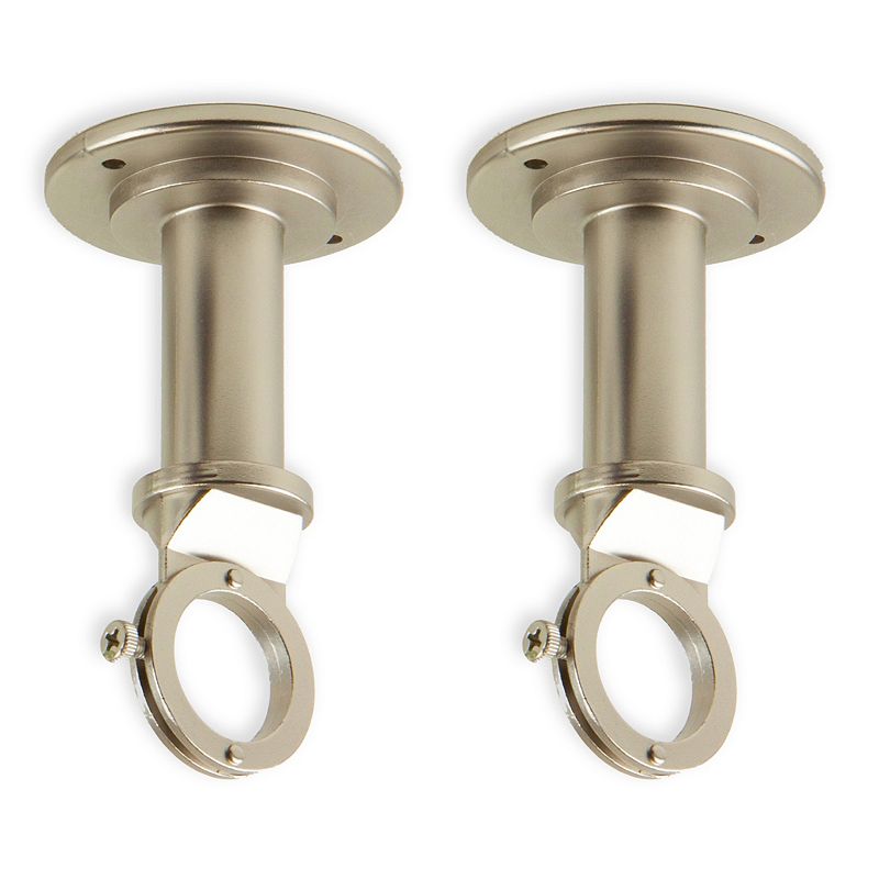 Photo 1 of 1 Inch Industrial Pipe Wall/Ceiling Single Bracket (pair)