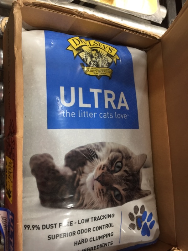 Photo 2 of Dr. Elsey's Precious Cat Ultra Unscented Clumping Clay Cat Litter, 40-lb bag