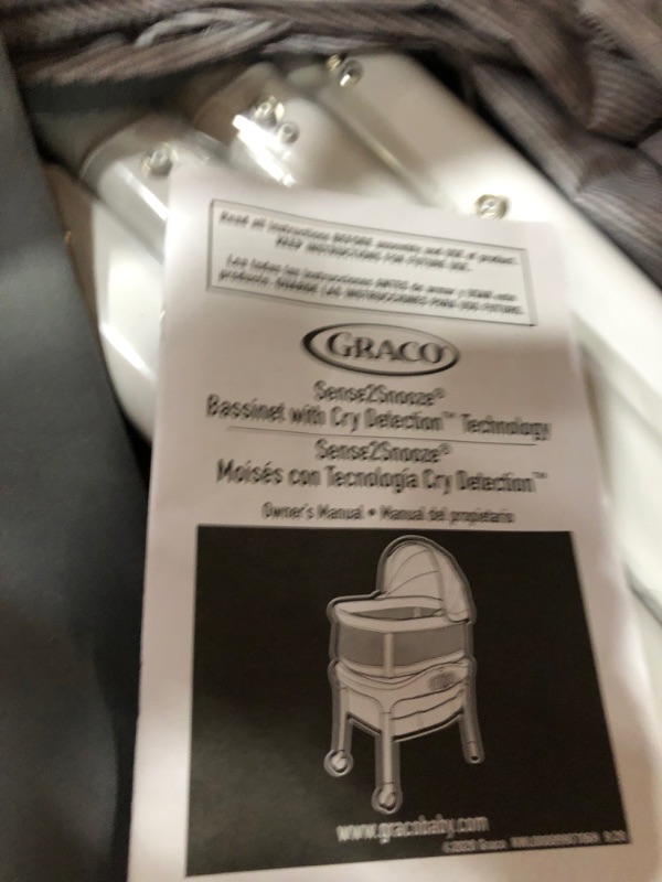 Photo 2 of Graco Ellison Sense2Snooze Bassinet with Cry Detection Technology