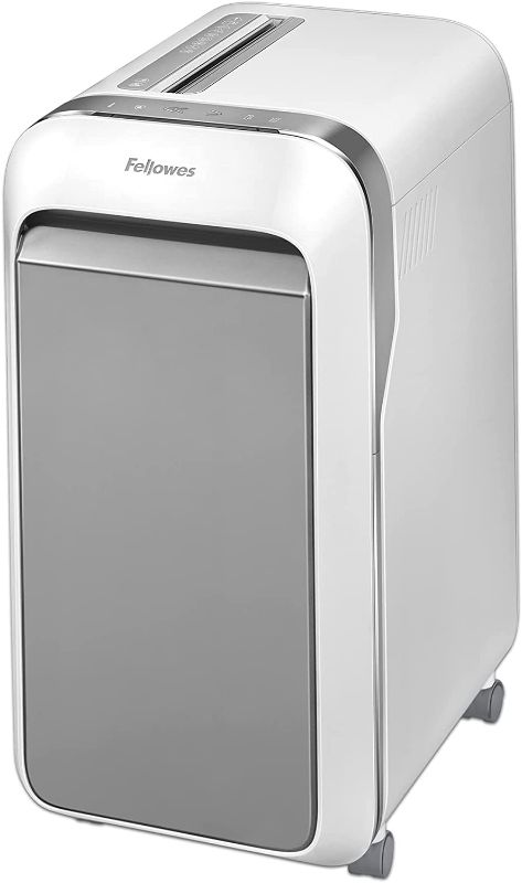 Photo 1 of Fellowes LX22M Powershred Micro Cut 20 Sheet Paper Shredder (White) (5263201)
