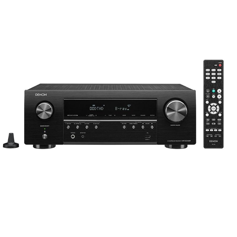 Photo 1 of Denon AVR-S540BT 5.2 Channel 4K Ultra HD AV Receiver W/ Dolby Vision, HDR & Bluetooth
