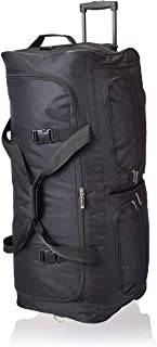 Photo 1 of Rockland Rolling Duffel Bag, Black, 36-Inch
