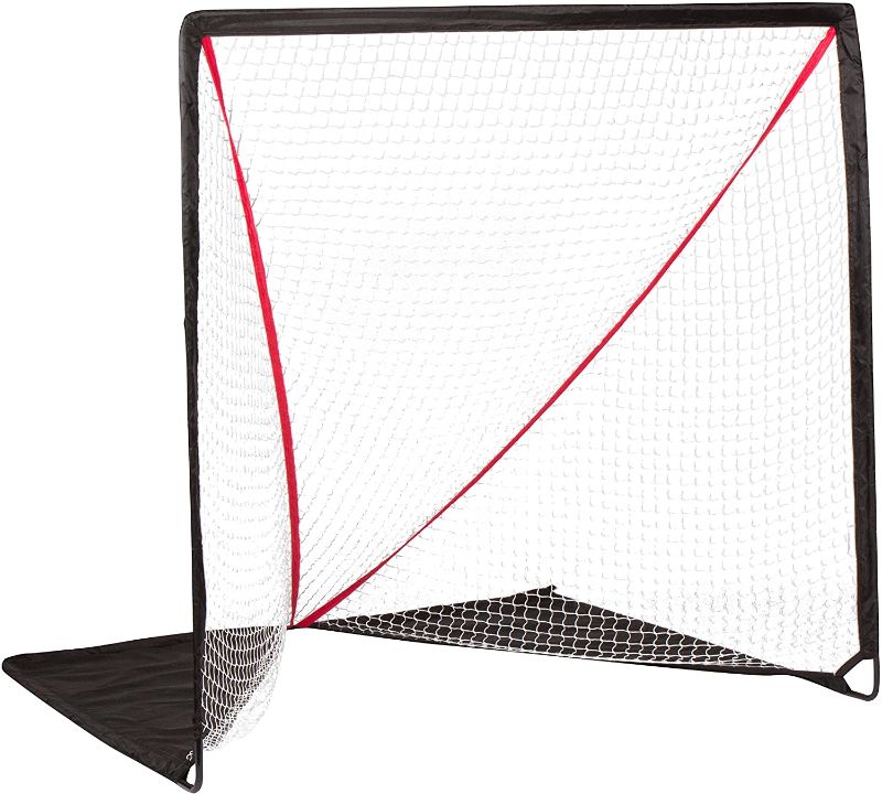 Photo 1 of  6' Backyard Portable Lacrosse Goal with Carry Bag