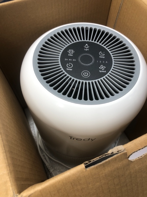 Photo 2 of 
TREDY HEPA Air Purifier for Home Large Room with Air Quality Sensor, Filters Indoor Air and Removes Smoke/Dust/Odor/Pollen/Pets Dander