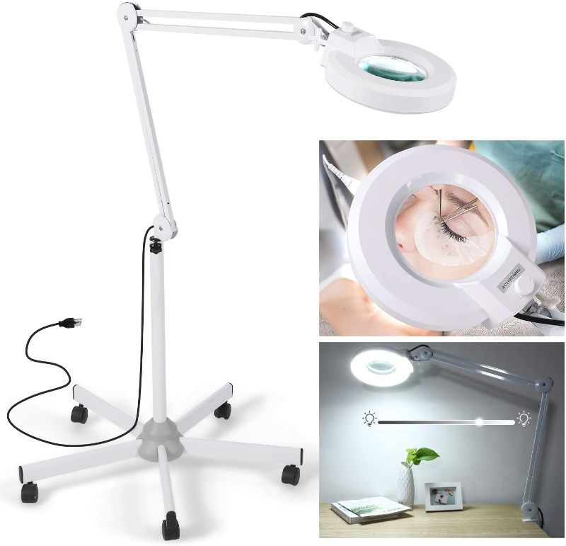 Photo 1 of 
Magnifying LED Desk Lamp with clamp