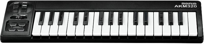 Photo 1 of 
MIDIPLUS AKM320 USB MIDI Keyboard Controller, Black, 32-key
Style:Keyboard