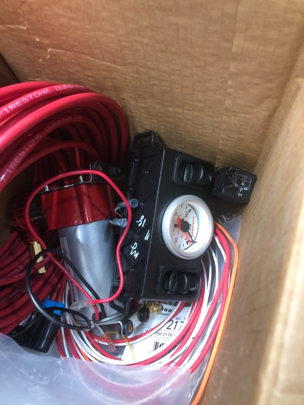 Photo 1 of Firestone Ride-Rite Suspension Air Compressor Kit