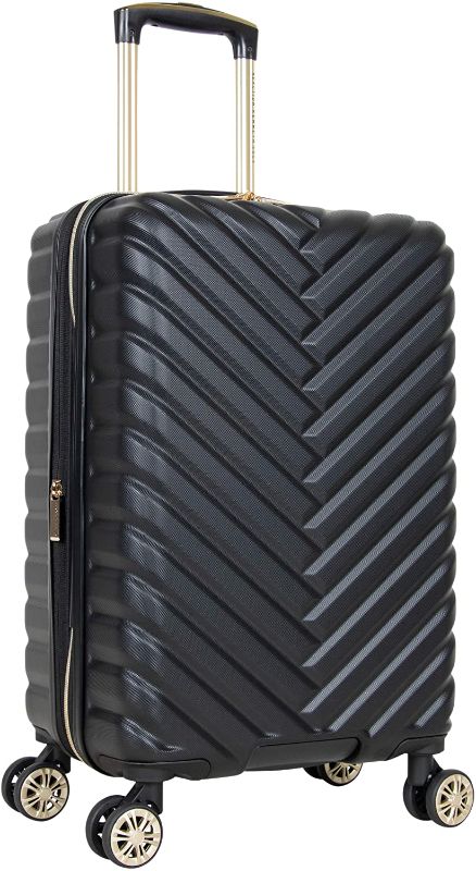 Photo 1 of 
Kenneth Cole Reaction Women's Madison Square Hardside Chevron Expandable Luggage, Black, 20-Inch Carry On
Size:20-Inch Carry On
Color:Black